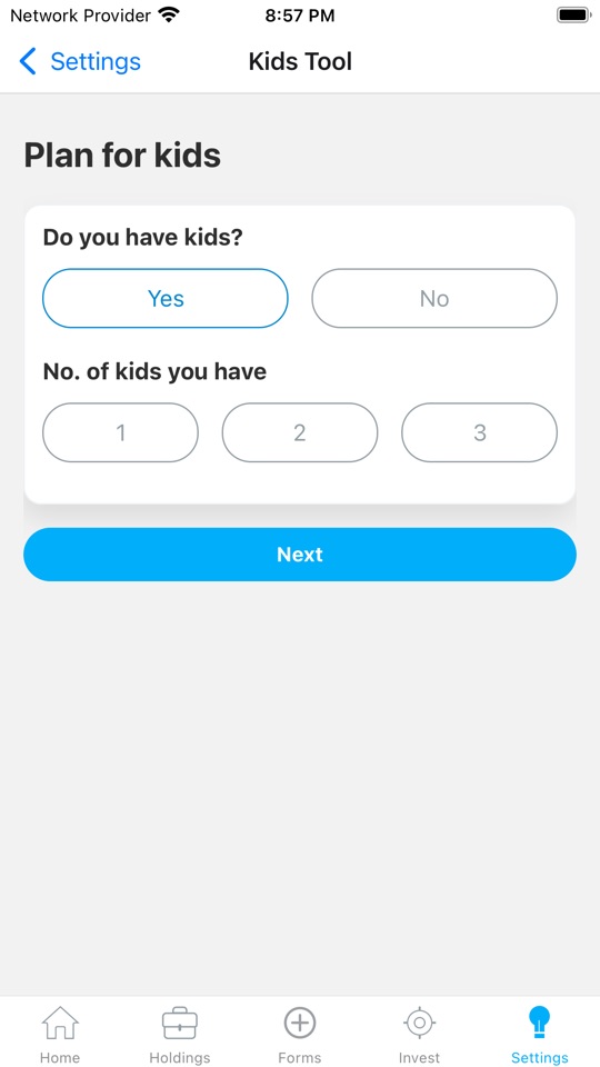 Kids tool: plan for your children's goals