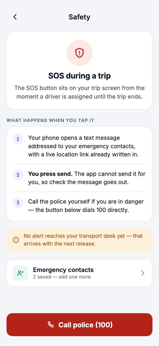 Safety: exactly what SOS does, and what it doesn't yet