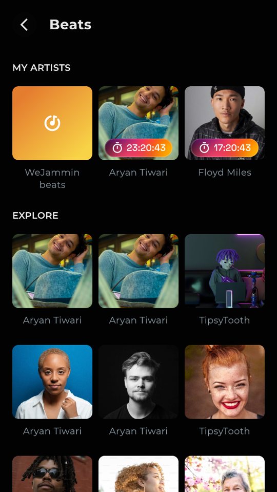 Beats: your artists, and new ones to explore
